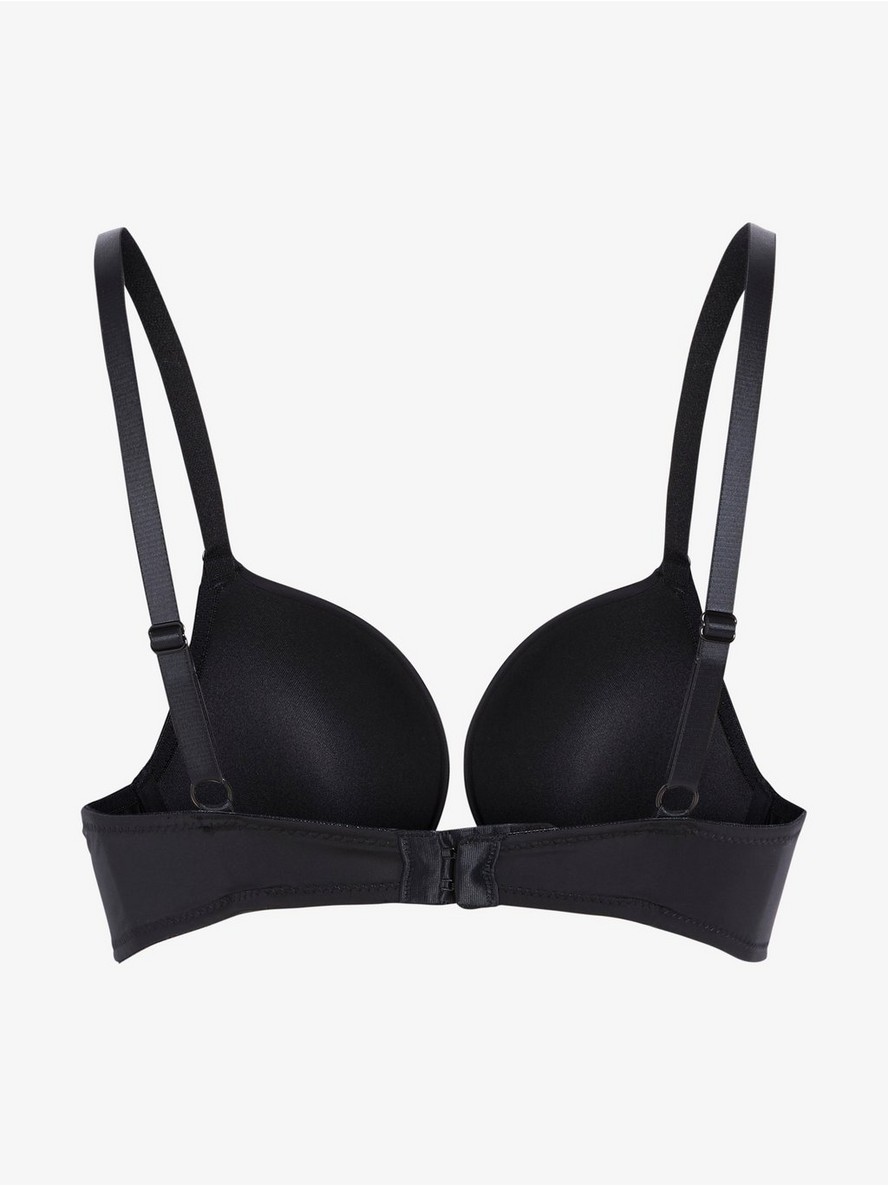 Lindex Linnea super padded push up bra in black