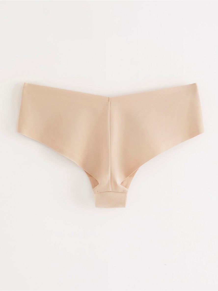 Brazilian regular invisible briefs Beige