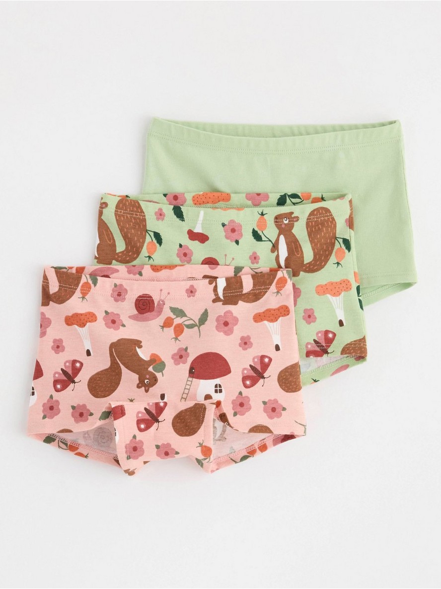 3-pack boxer briefs with unicorns Light Dusty Green